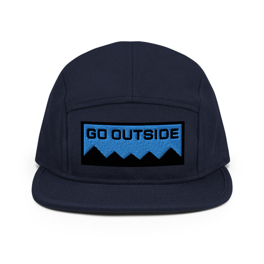 Go Outside Antisocial 5 Panel Camper Hat