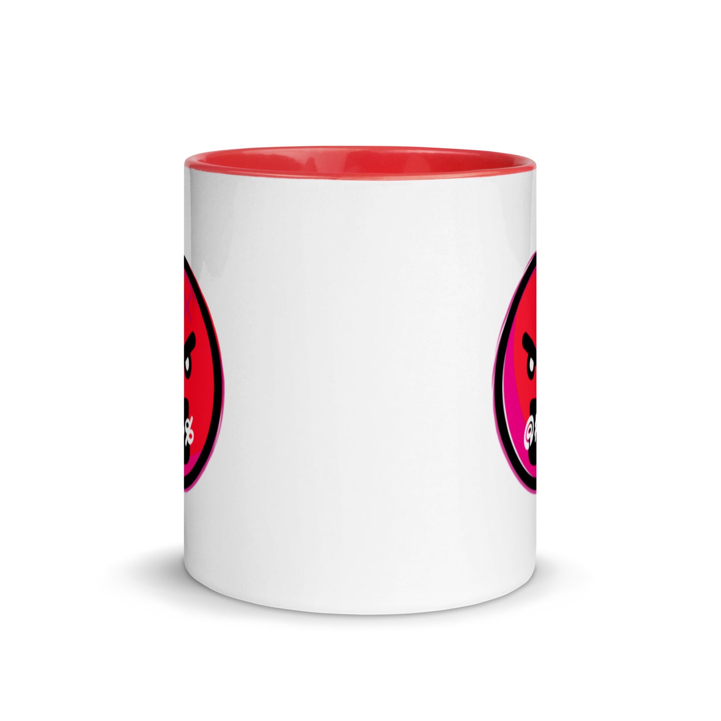 Angry Mug with Color Inside