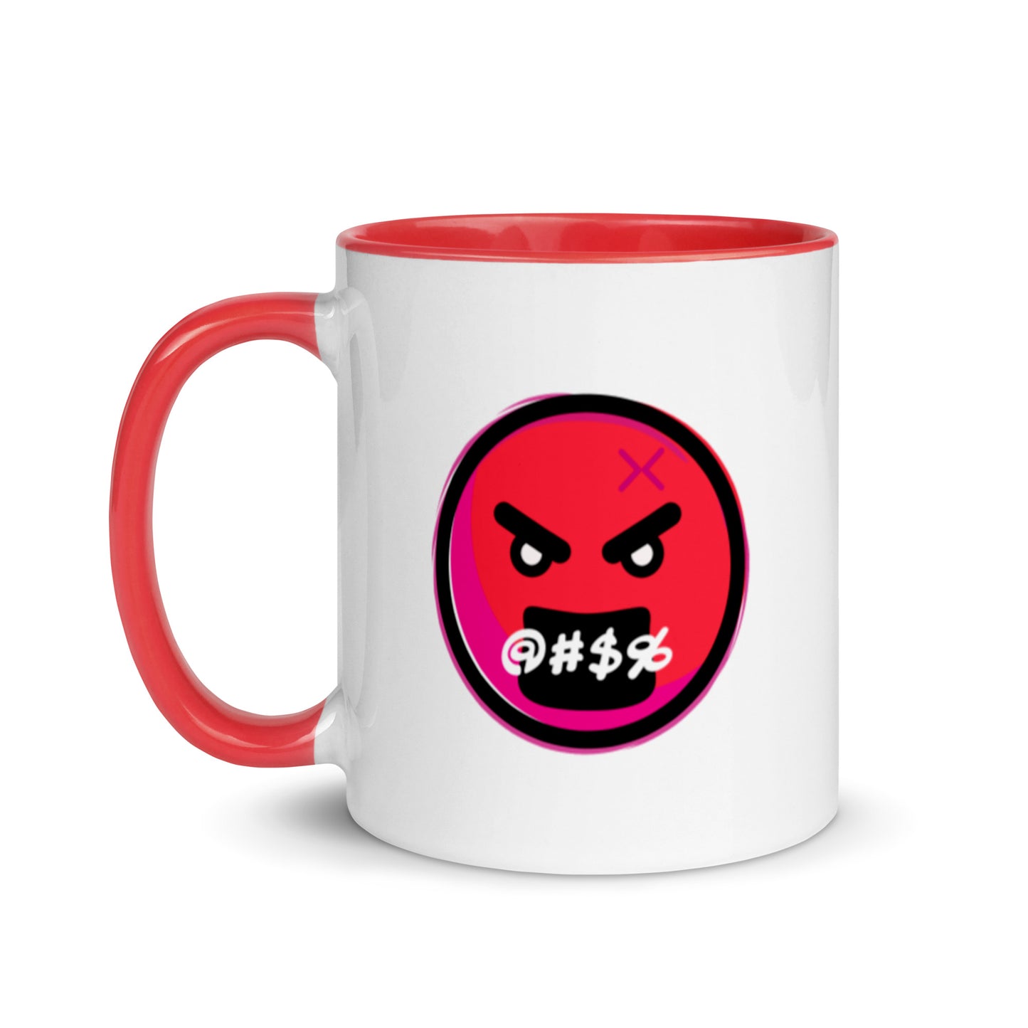 Angry Mug with Color Inside