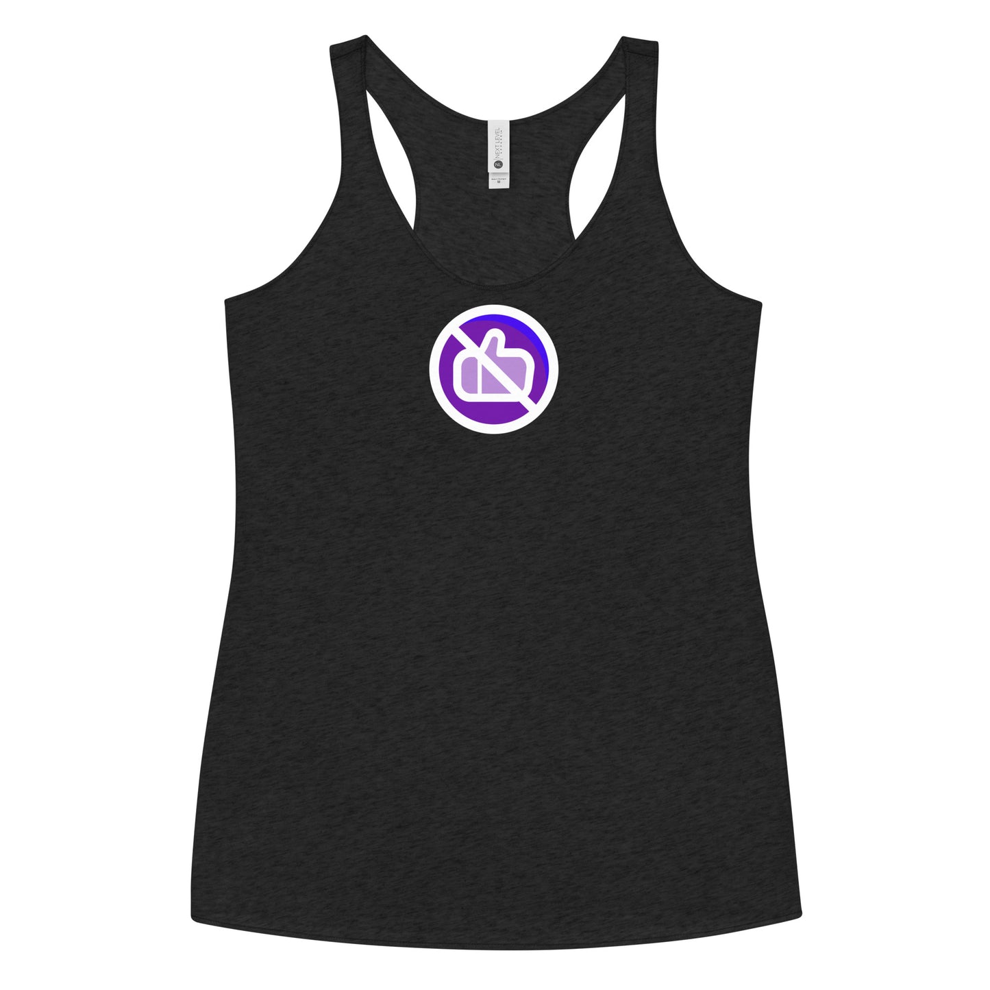 !Likes (No Likes) Antisocial Women's Racerback Tank